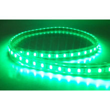 Tira LED verde subacuático 5050SMD 60LEDs IP68 12V DC en blanco cálido 2800k - 3200k